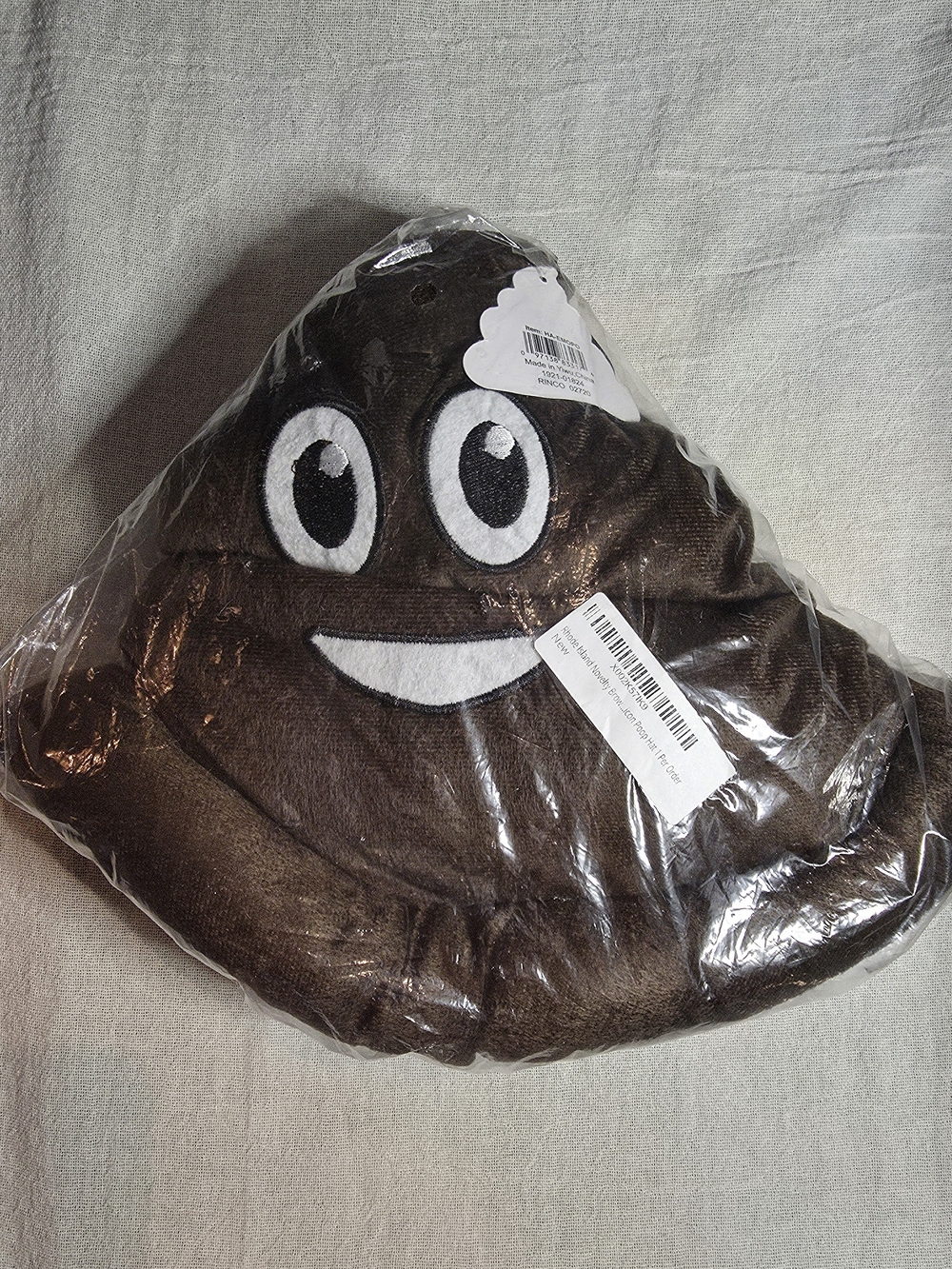 RINCO Novelty Hat Poop Emoji